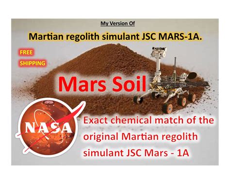 Mars Soil For Science Fairs - Plant seeds in Mars soil simulant free log book and planner ...