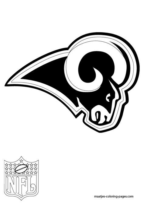 St. Louis Rams Coloring Pages