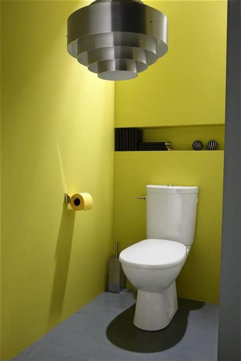 WC avec une niche de rangement Deco Wc Original, Home Engineering, Architectural Engineering ...