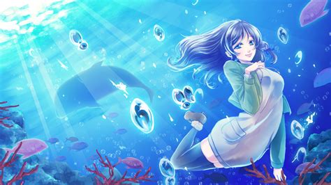 Hiradaira Chisaki - Nagi no Asukara - HD Wallpaper by Pixiv Id 41502 #1669432 - Zerochan Anime ...