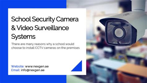 School Security Camera & Video Surveillance Systems – NexGen Technologies LLC