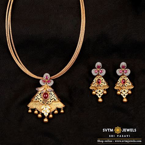 Giulia Necklace Set | Gold earrings designs, Gold necklace designs ...