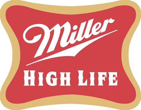 Buy Miller High Life Logo Sticker- Miller Lite Drink Vinyl Decal (3 in ...