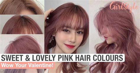 Pink Brown Hair Color