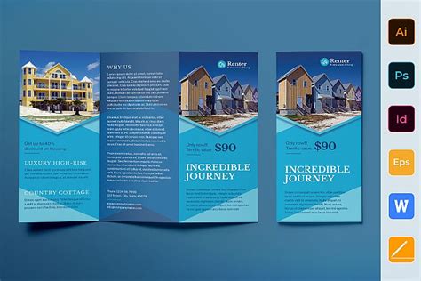 Vacation Rental Brochure Trifold