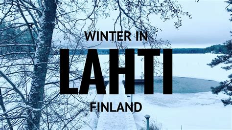 Lahti : Lahti City In Finland In The Winter Stock Photo Alamy : However ...