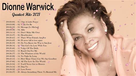 Dionne Warwick | Best Songs of Dionne Warwick | Dionne Warwick Playlist 2021 - YouTube