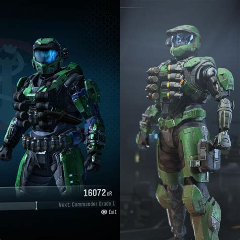 My attempt at recreating my old halo reach spartan from the 360 days ...