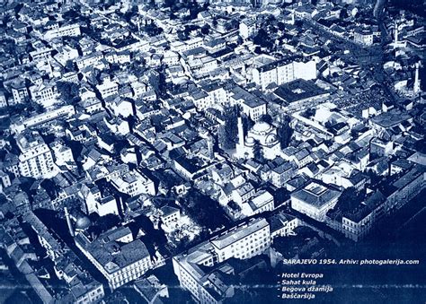 Take a look at how Sarajevo looked from the Air in 1954 (Photo ...