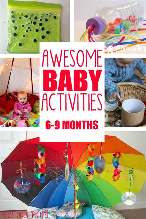 20+ Fun & Easy Baby Activities - Busy Toddler