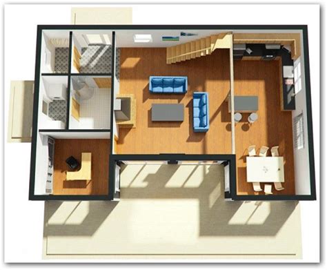 Casas modernas planos 3D - Imagui