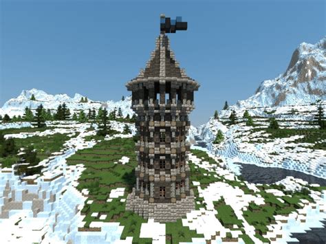 Medieval Watchtower Minecraft Project