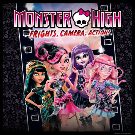 Camera frights action | Monster high, Estilos de arte, Bruxinhas desenho