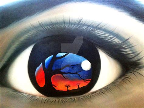 Surreal Eye Painting at PaintingValley.com | Explore collection of Surreal Eye Painting