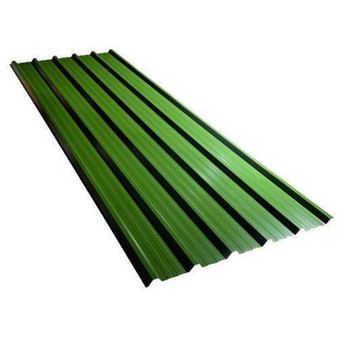 Mild Steel Color Coated MS Green Roofing Sheet, Rs 70 /kg Maqsood Steel ...