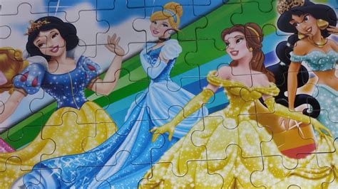 So Beautiful Disney Princess ~ Puzzle for kids | @noerachan1802 - YouTube