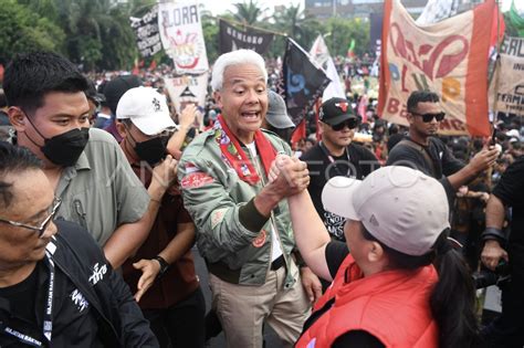 Kampanye akbar terakhir Ganjar-Mahfud di Semarang | ANTARA Foto