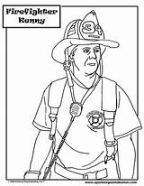 Free Firefighter Coloring Pages sketch template