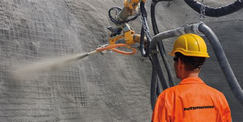 Shotcrete training: Application techniques for concrete spraying