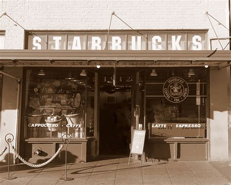 The Original Starbucks Seattle Pike Place Starbucks Photo - Etsy ...