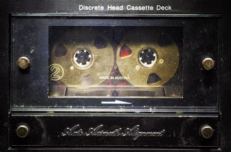 Part of Cassette Deck stock image. Image of illuminated - 105627005