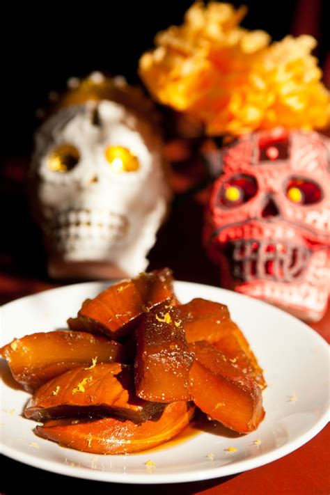 Candied Pumpkin is one of the special Day of the Dead special dishes