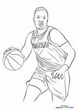 NBA players  Coloring Pages For Kids 100% Free Print Or Download sketch template