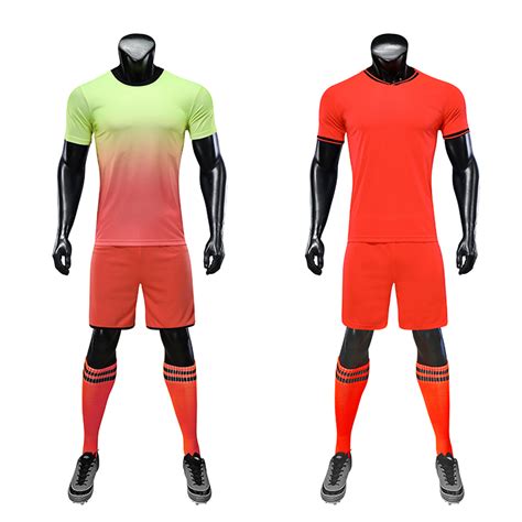 2021-2022 Digital Printing Football Jersey Design Your Own Soccer Kit