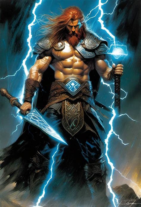 Thunder God 1612 by IonicAI on DeviantArt