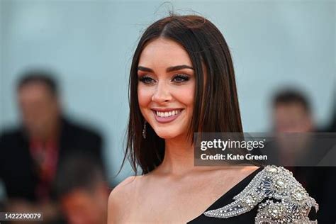 Claudia Bouza attends the "Chiara" red carpet at the 79th Venice ...