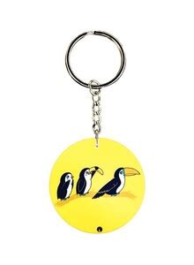 BP Birds Printed Plastic Key Chain | Sharjah Co-operative Society