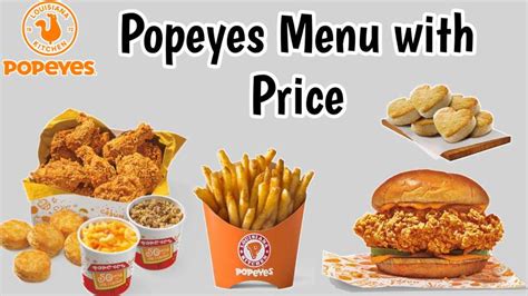 Popeyes Menu with Price List 2024 Philippines [UPDATED]