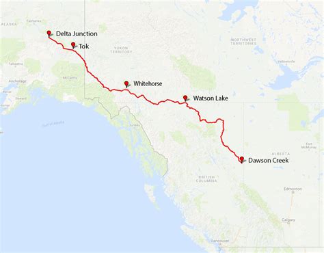 RV 7 tips for RVing the alaska highway. Make sure you're prepared before you drive the road north.