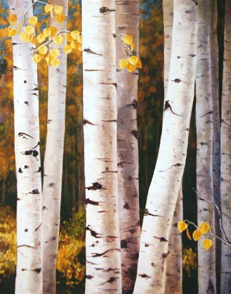 Fall Quaking Aspen Trees White Gold by sagewest would love these trees in my yard =] | Birch ...