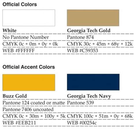 ga tech official colors - Google Search | Graduation Ideas | Pinterest