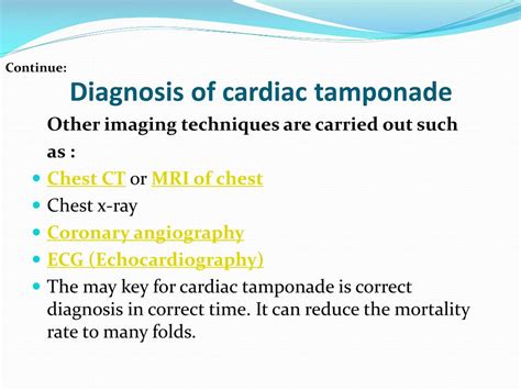 PPT - Cardiac Tamponade: Overview, Symptoms, Signs, Causes, Risk factor ...