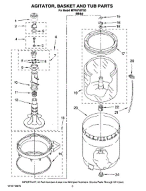 Maytag Performa Washer Parts Diagram - General Wiring Diagram