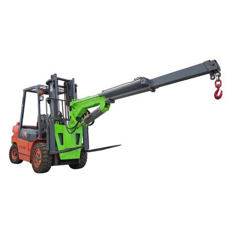 China 8 Ton Hydraulic Crane Forklift Jib Boom Extension Attachment - China Forklift Jib ...