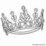 Tiara Coloring Pages  Free & Printable sketch template