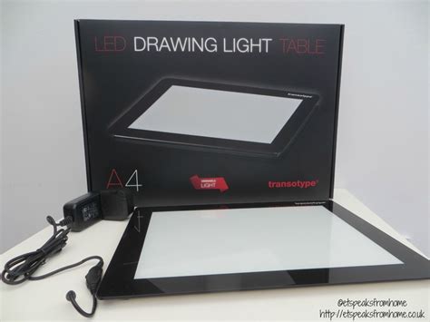 Transotype LED Drawing Table Review - ET Speaks From Home