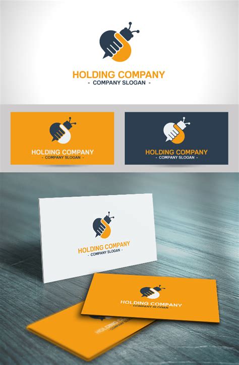 Holding Company Logo Template on Behance