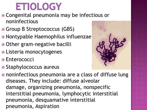 congenital pneumonia