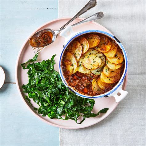 Lancashire Lamb Hotpot With Wilted Greens Recipe | Gousto