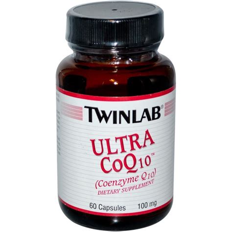 Ultra CoQ10 100 mg 60 Capsules by Twinlab