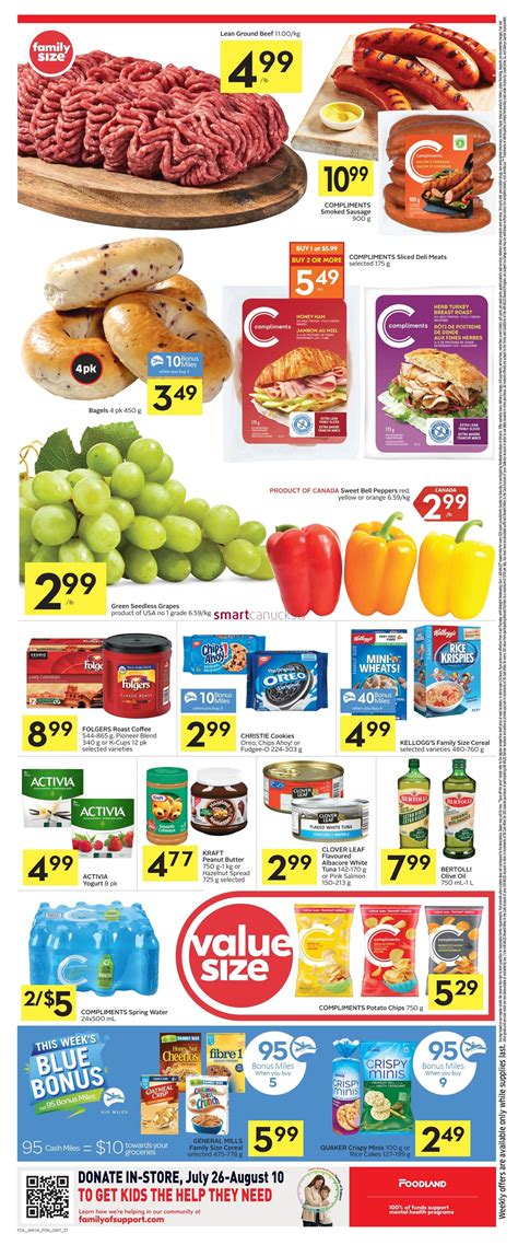 Foodland (ON) Flyer August 4 to 10