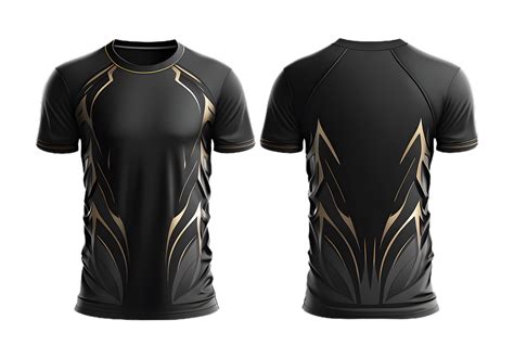 Sublimation Jersey Template PNGs for Free Download