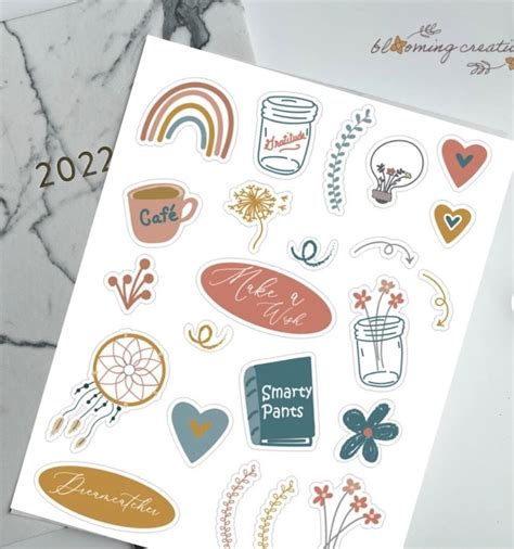 50 best Cricut Sticker Ideas; how to make stickers — melissa voigt