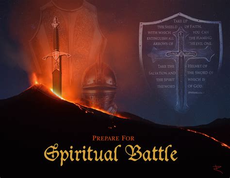 Prepare for Spiritual Battle · Engage Art