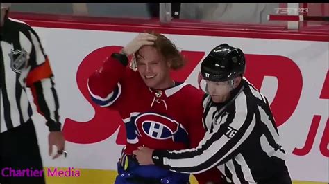 Max Domi vs Scott Sabourin: NHL Fight ft Auston Matthews: A Breakdown - YouTube