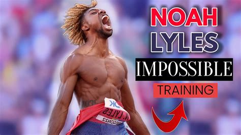 Noah Lyles Training System - (Training Secrets, Detailed Workouts, New Info.) - YouTube